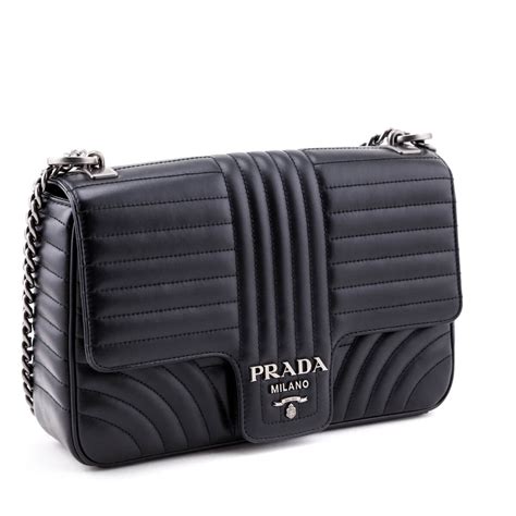 prada soft calf large diagramme flap black|Shop Prada Diagramme Leather Camera Bag .